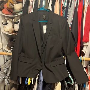 Black suit jacket
